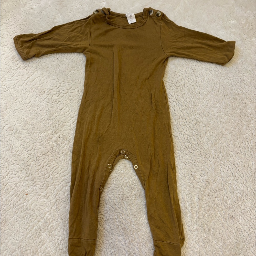 Kate Quinn Tan Kids Pajama Set